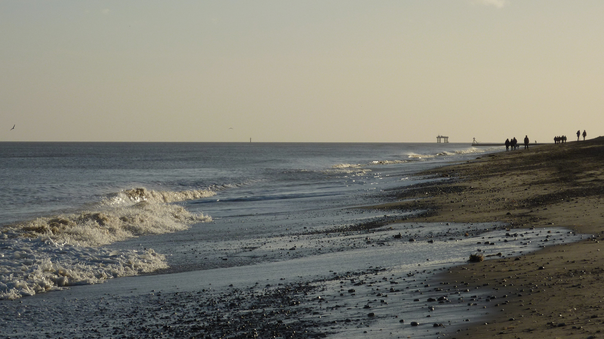 Photo showing Suffolk coast